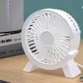 夏日桌面迷你小风扇 石墨绿 轻音降噪 风力强劲 即插即用 3.2元 图片 2