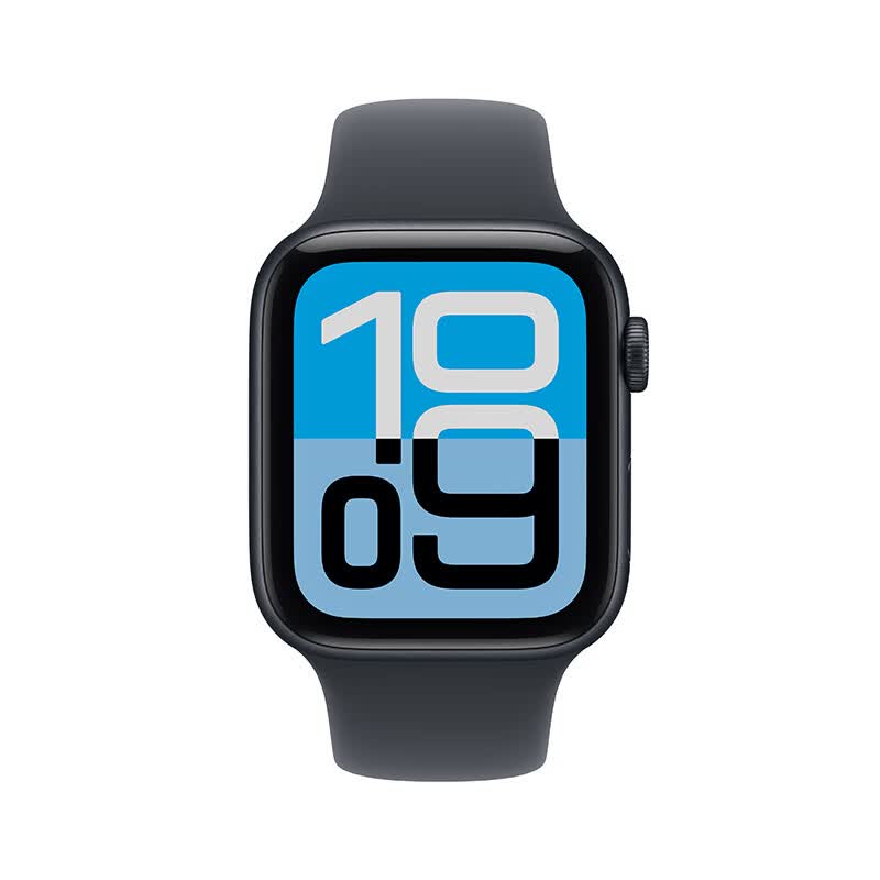 Apple Watch SE 3智能手表 GPS版 44mm 午夜色铝金属表壳 午夜色运动型表带 - 86线报