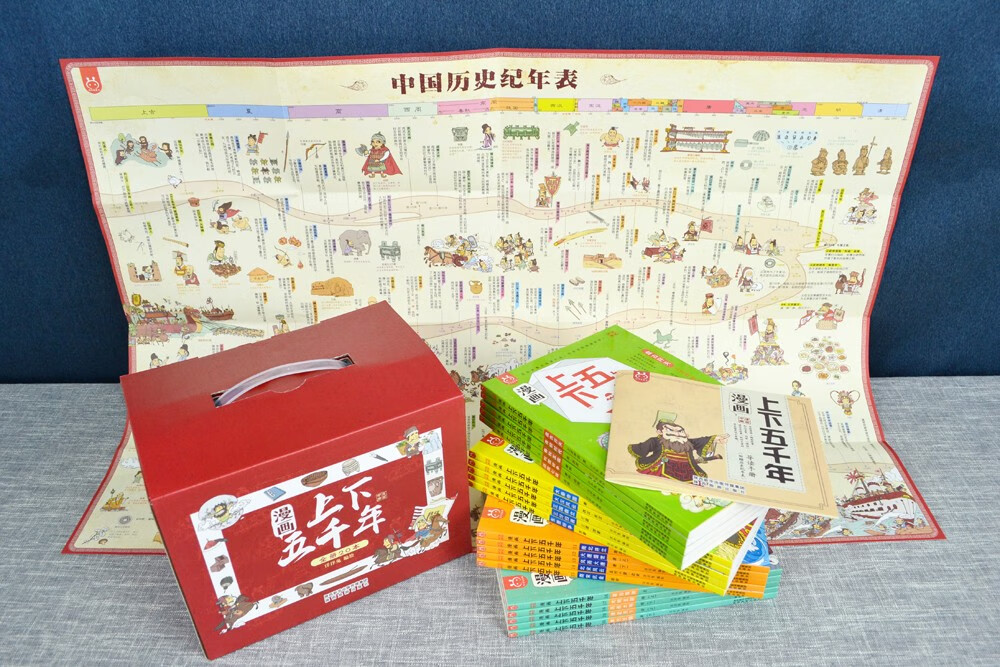 漫画上下五千年礼盒装套装共20册 86.77元 - 线报酷