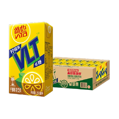 维他低糖柠檬茶饮料250ml×24盒 44.69元 - 86线报