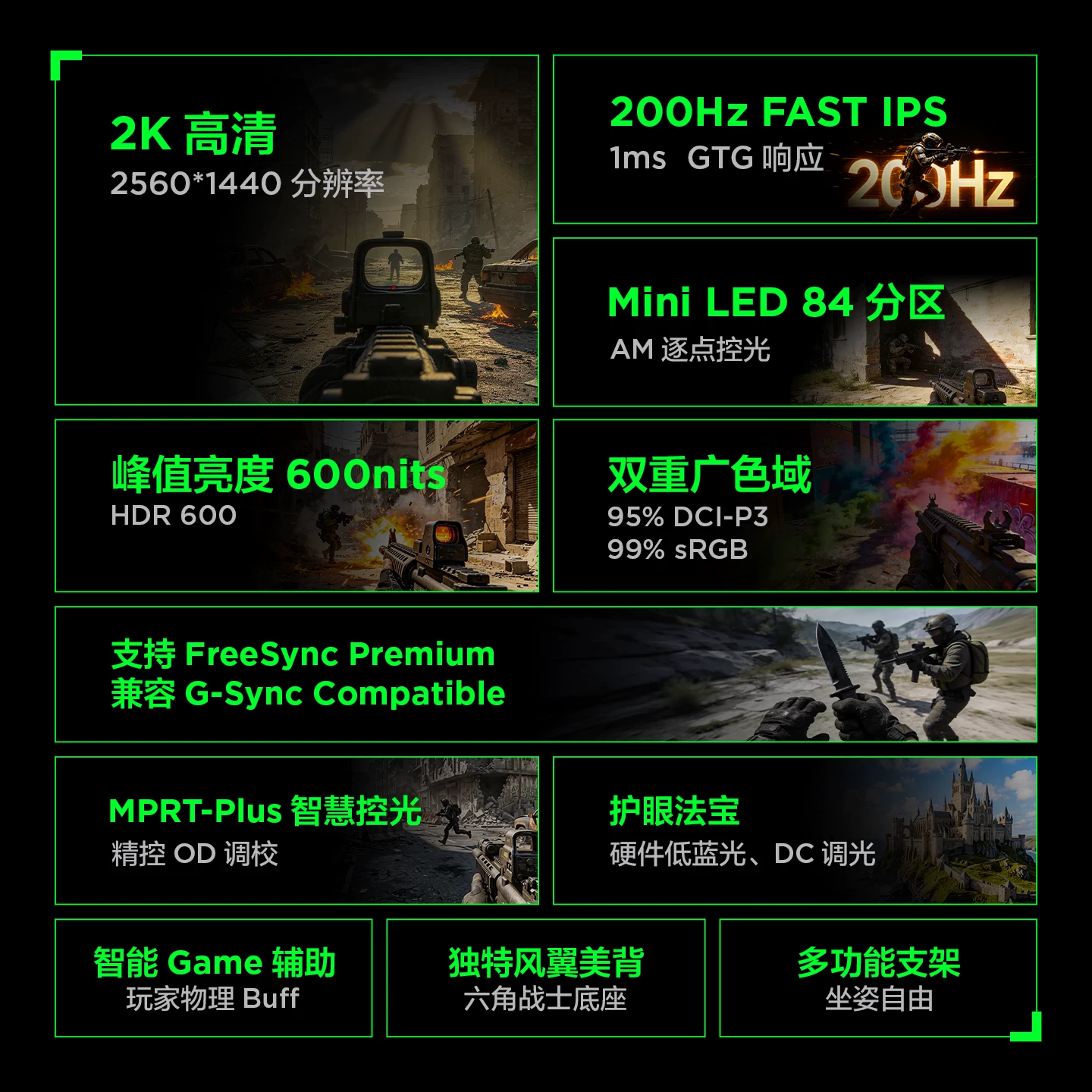 雷鸟 Q6A 2K200Hz MiniLED HDR600电竞显示器 686.19元 - 86线报 雷鸟 Q6A 2K200Hz MiniLED HDR600电竞显示器 686.19元 - 86线报