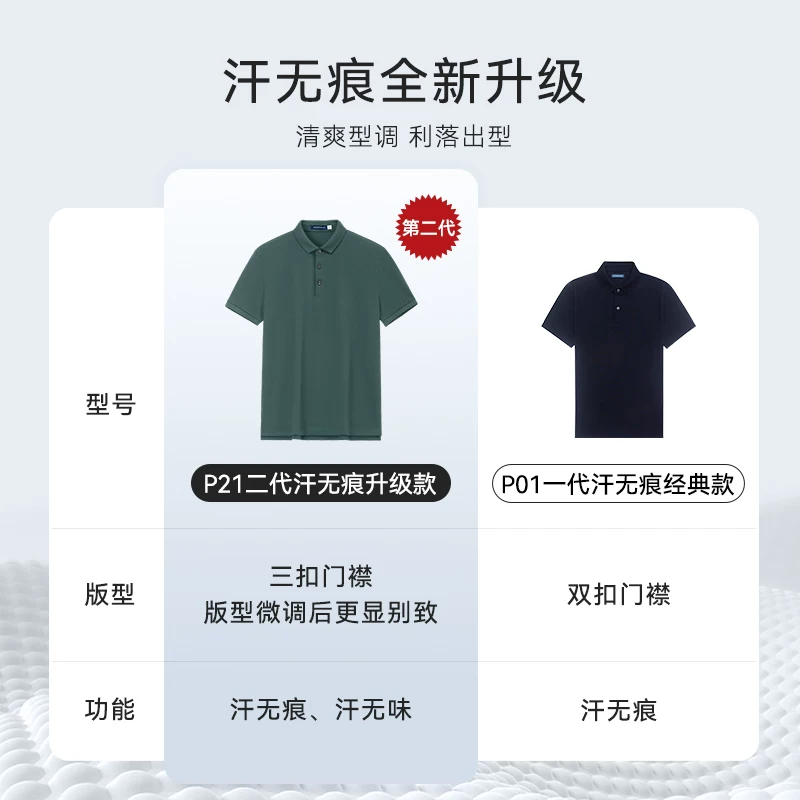 十如仕商务休闲翻领Polo衫汗无味男短袖高尔夫P21XL 墨绿色 147.6元 - 86线报