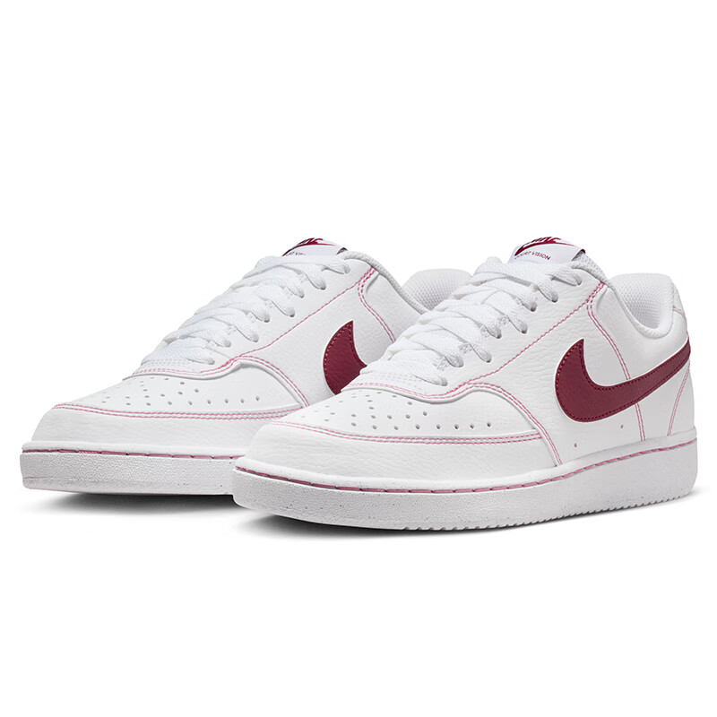 NIKE女子休闲鞋COURT VISION LO NN运动鞋IO9552-100白色 229.15元 - 线报酷