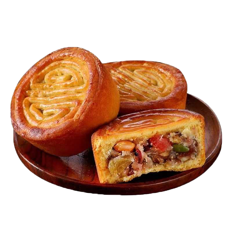 正宗蛋月烧晋式风味月饼红豆口味40克*5枚 2.9元 - 86线报