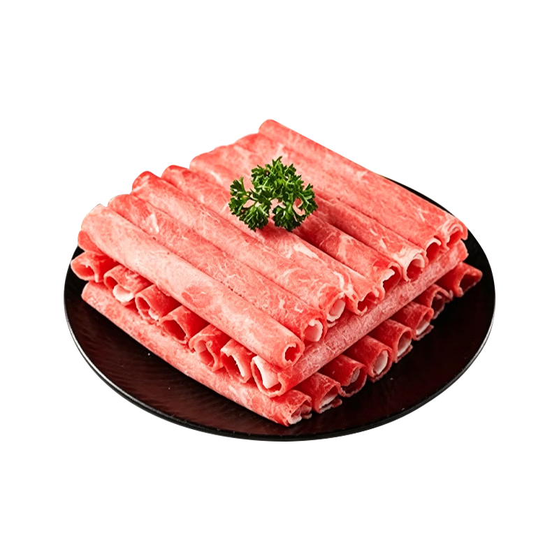 鲜京采惠选 国产黄牛牛肉卷 400g×3 79.9元 包邮 实付79.9元 - 86线报