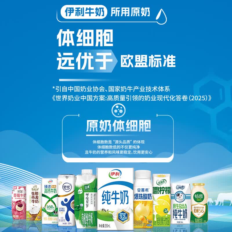 伊利舒化奶高钙无乳糖牛奶220ml*24盒 49.93元 - 86线报