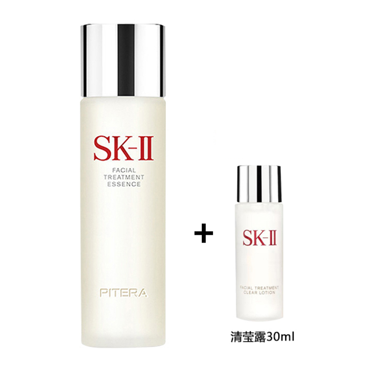 SK-II青春露230ml sk2神仙水精华液改善肌肤代谢滋润神仙水230ml+清莹露30ml - 86线报