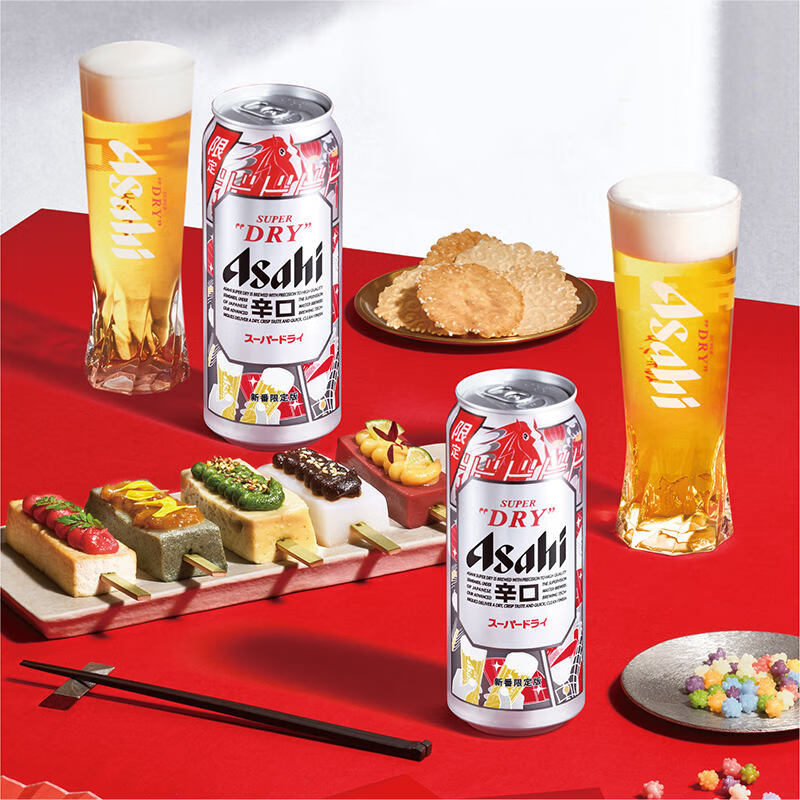 朝日啤酒超爽啤酒500ml*12罐 68.12元 - 线报酷