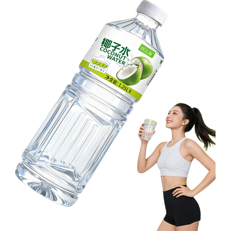 椰子水饮料天然电解质水1250mL×2瓶 6.6元 - 86线报