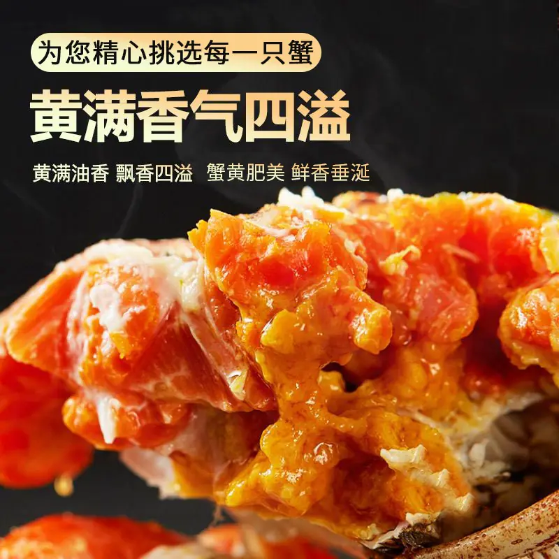 仲秋大闸蟹鲜活螃蟹特大全母蟹2.8两10只河蟹礼盒 131.1元 - 86线报