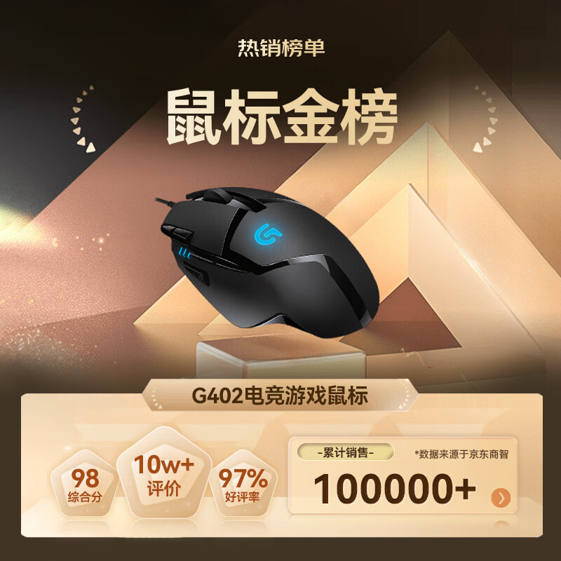 罗技G402 122.32元 - 86线报
