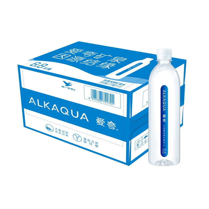 统一爱夸不含溴酸盐饮用天然矿泉水整箱360ml*24瓶 33.9元 - 86线报