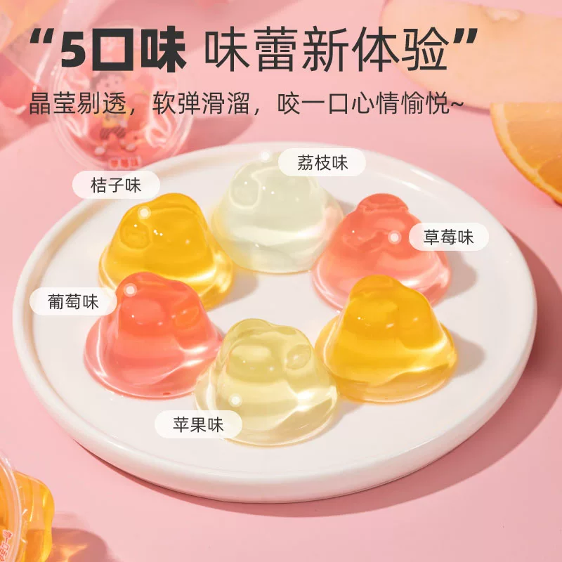 喜之郎什锦小果冻5口味925g*2袋 14.86元 - 线报酷