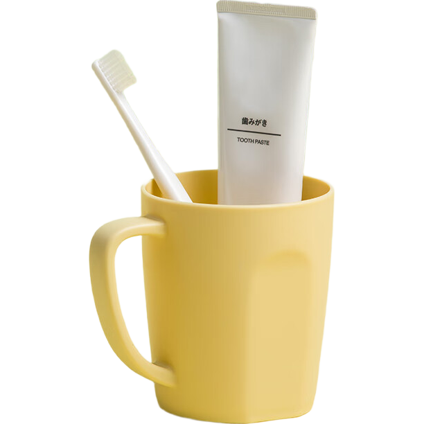 茶花刷牙漱口杯食品级黄色450ml 1.9元 - 86线报 茶花刷牙漱口杯食品级黄色450ml 1.9元 - 86线报