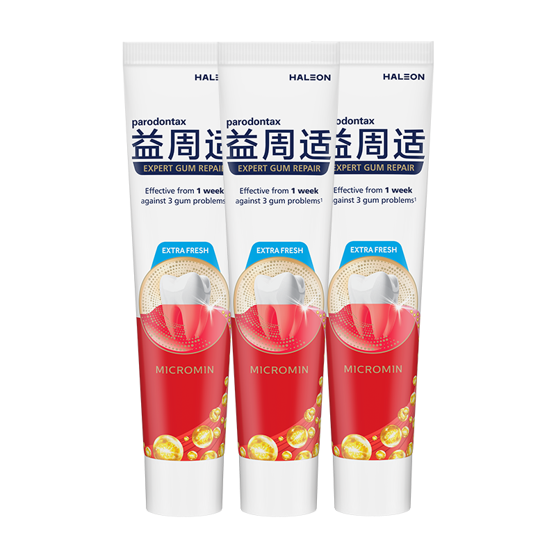 益周适清新护龈成人牙膏套装330g/3支+赠家政服务2小时/30元京豆 65.9元 - 线报酷
