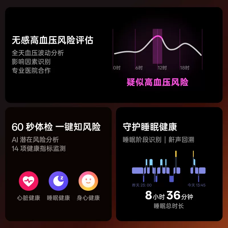 OPPO Watch X3全智能手表政府补贴无感高血压风险评估航天级钛合金表体运动手表引力黑 - 86线报