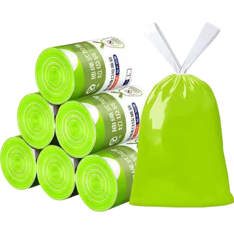 艾草垃圾袋家用抽绳式大卷加厚手提塑料袋清香约200只 2.99元 - 86线报