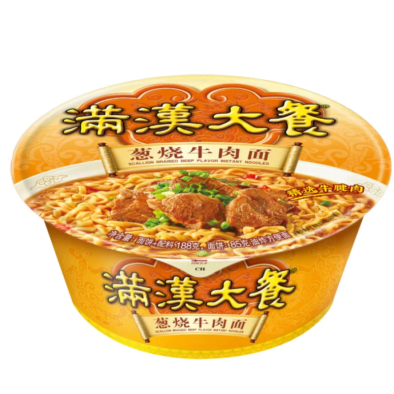 统一满汉大餐葱烧牛肉面碗装188g/碗整块牛肉台湾经典 8.2元 - 86线报 统一满汉大餐葱烧牛肉面碗装188g/碗整块牛肉台湾经典 8.2元 - 86线报