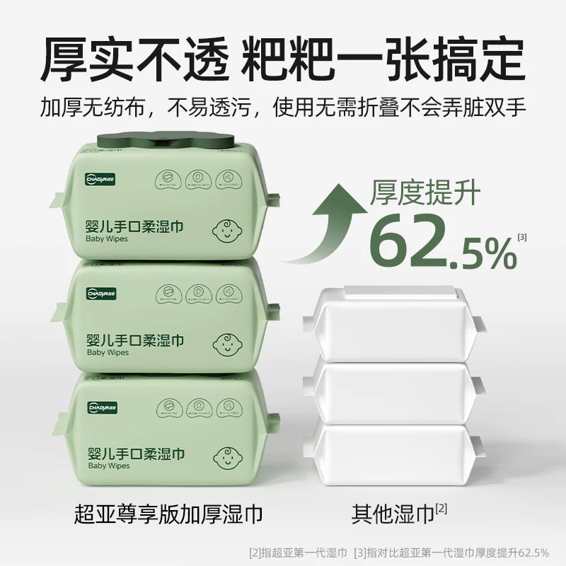 超亚医药婴儿手口柔湿巾 3.9元 - 86线报