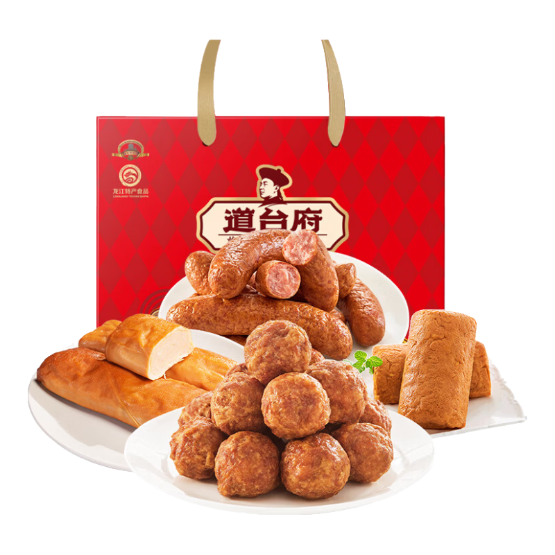 道台府风味红肠礼盒1500g 41.51元 - 86线报