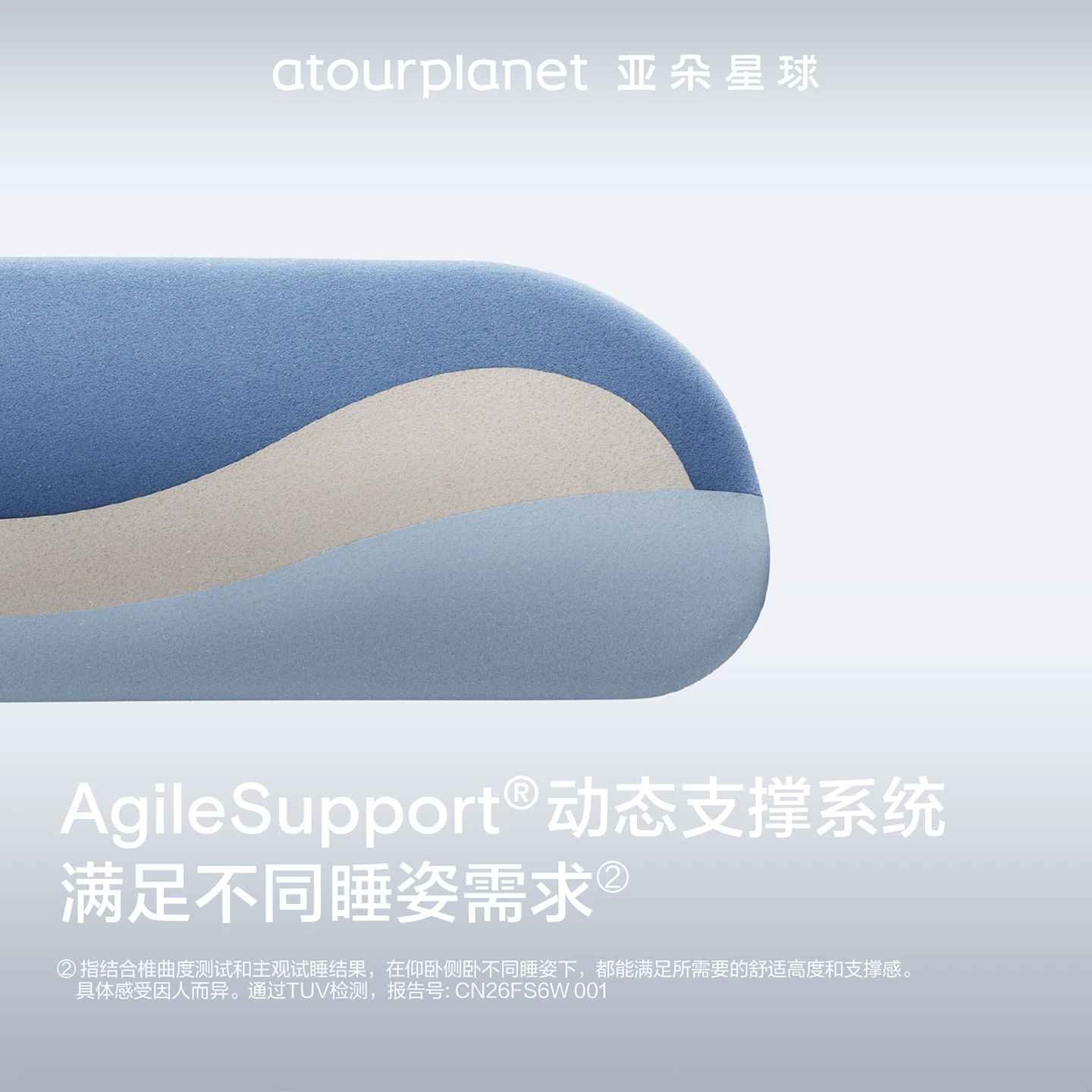 亚朵星球深睡系列深睡记忆枕PRO 309元 - 86线报