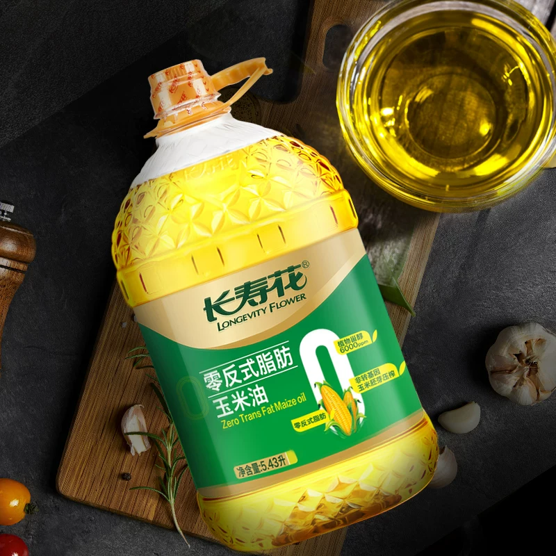 长寿花零反式脂肪玉米油非转基因5.436L压榨工艺家用食用油 51.33元 - 86线报