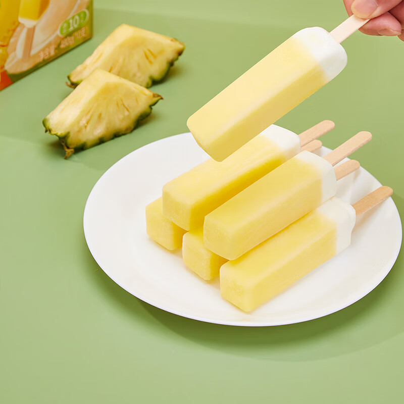 明治菠萝生椰味雪糕48g*10支 16.05元 - 86线报