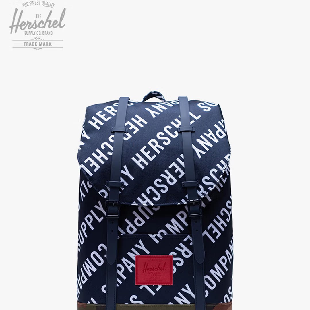 Herschel Supply经典色时尚潮流男女双肩包10066 244元 - 86线报