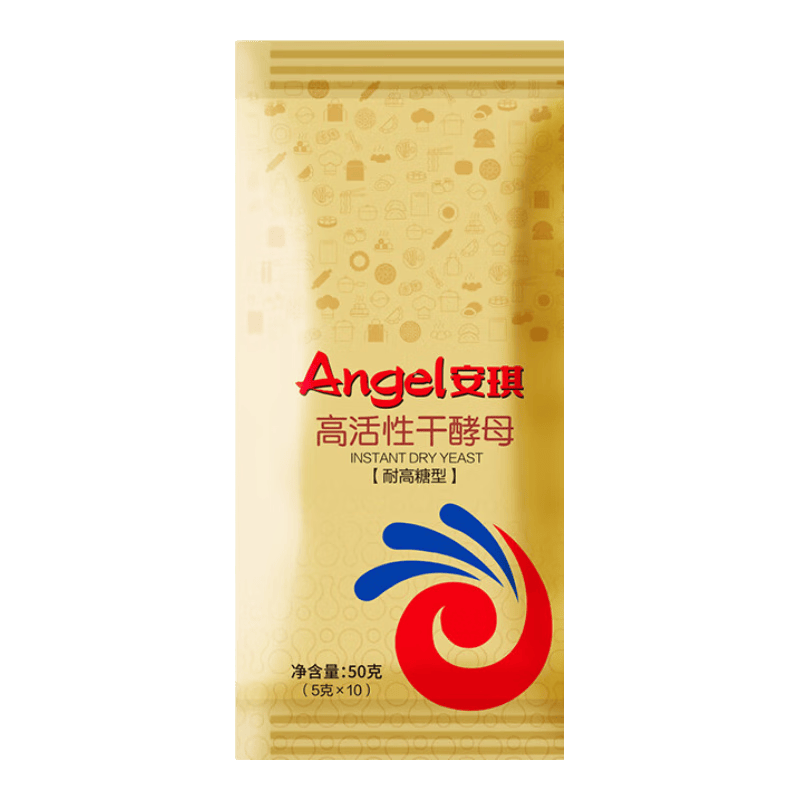 安琪高活性干酵母粉5g×10袋耐高糖型 4.89元 - 86线报 安琪高活性干酵母粉5g×10袋耐高糖型 4.89元 - 86线报