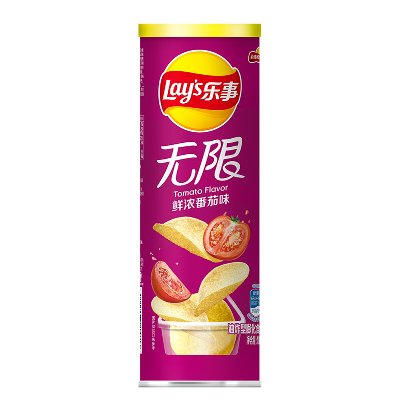 乐事无限薯片鲜浓番茄味104g 6.1元 - 86线报