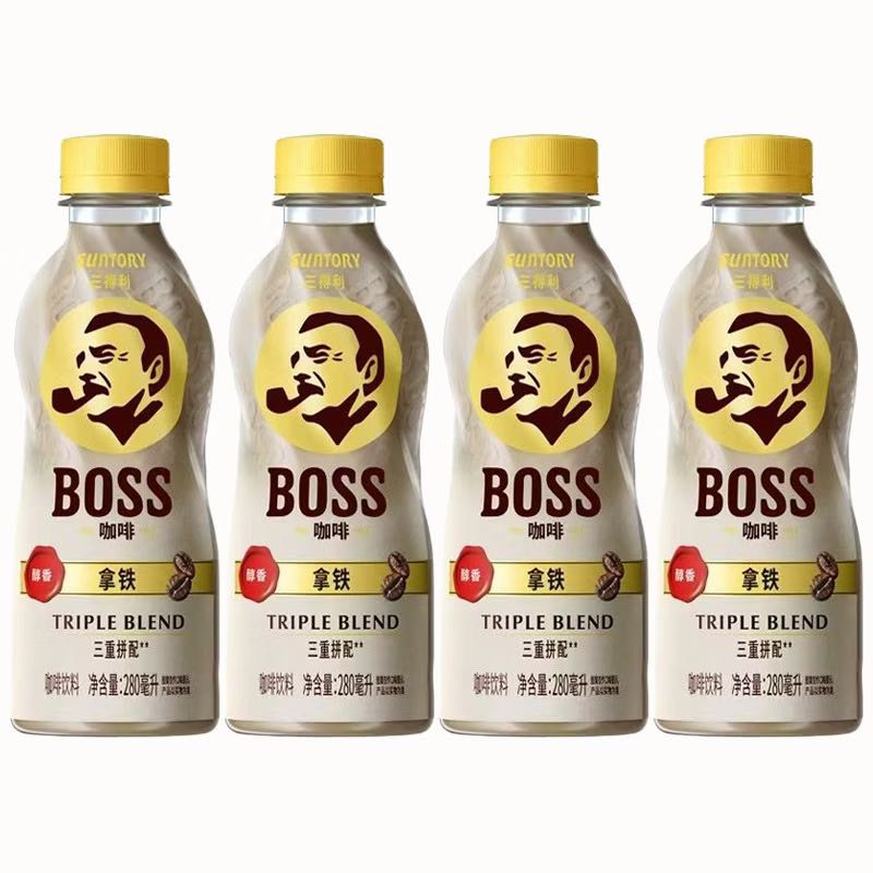 三得利BOSS醇香拿铁咖啡280ml*15瓶 24.5元 - 线报酷