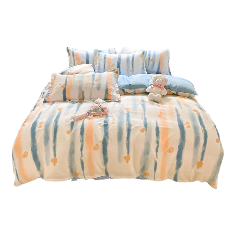 兰芮 彩云之上 100﹪纯棉四件套 床单款 被套200×230cm 99元 - 86线报 兰芮 彩云之上 100﹪纯棉四件套 床单款 被套200×230cm 99元 - 86线报
