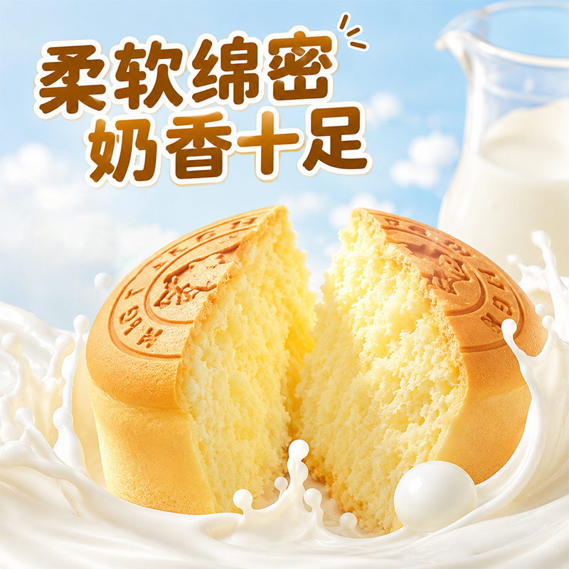 光明牛奶蛋白棒面包270g 8.48元 - 86线报