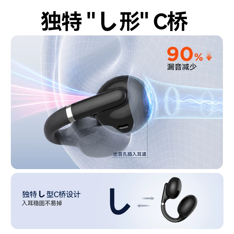 BUGANI福特B32耳夹式蓝牙耳机 39元 - 86线报