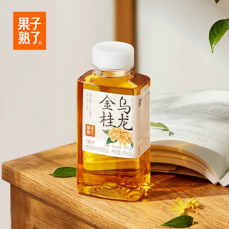 果子熟了无糖茶金桂乌龙茶350ml*6瓶装0糖0脂0卡整箱口袋装便 13.75元 - 86线报