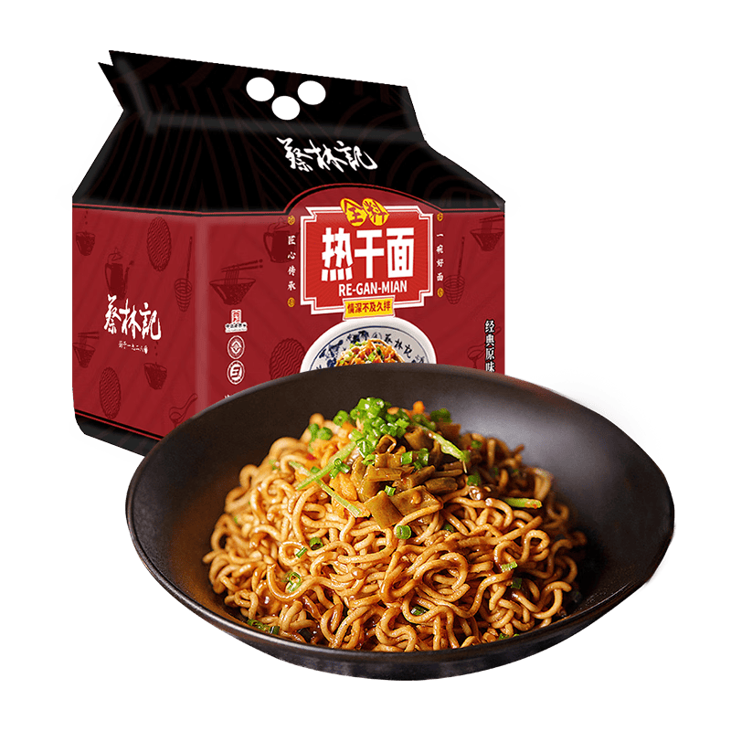 蔡林记经典原味武汉热干面5连包650g 14.89元 - 美泡泡