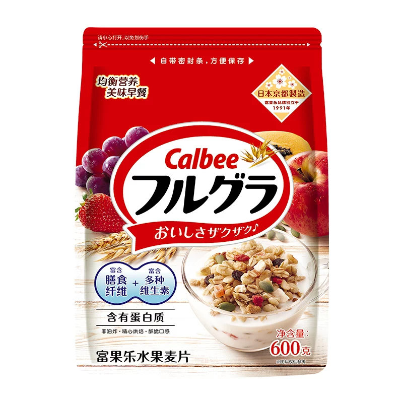 卡乐比卡乐B早餐原味水果燕麦片即食早餐代餐麦片冲饮600g 37.58元 - 线报酷