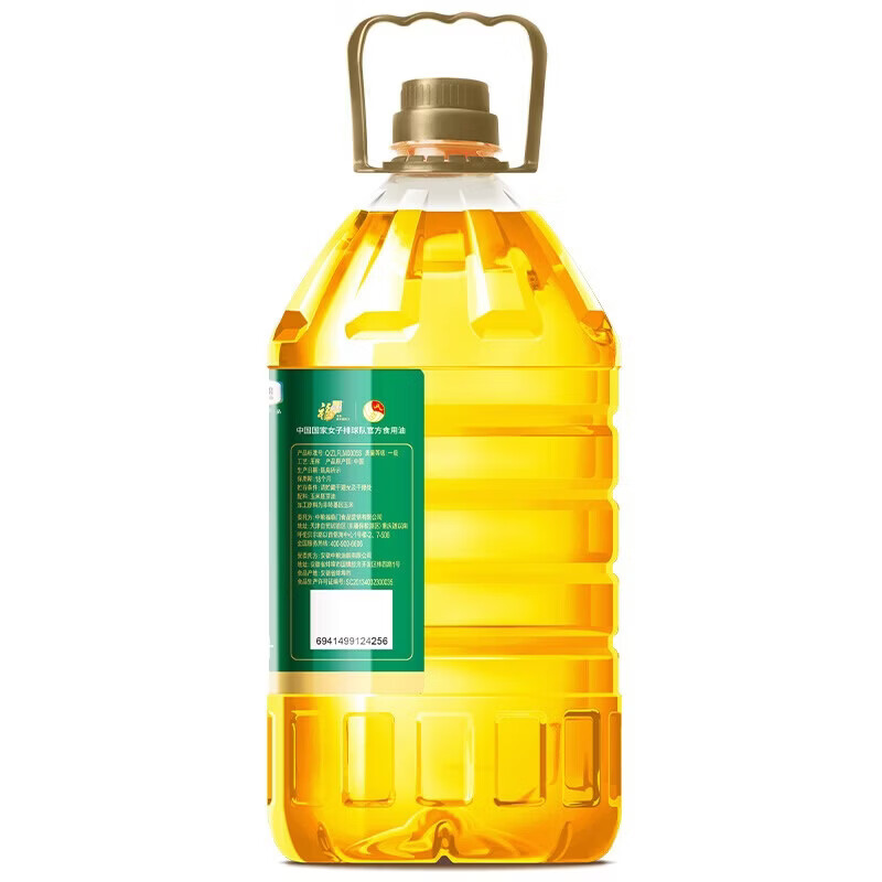 福临门中粮出品食用油玉米油营养家活粒鲜胚玉米胚芽油3L*1桶 31.9元 - 线报酷
