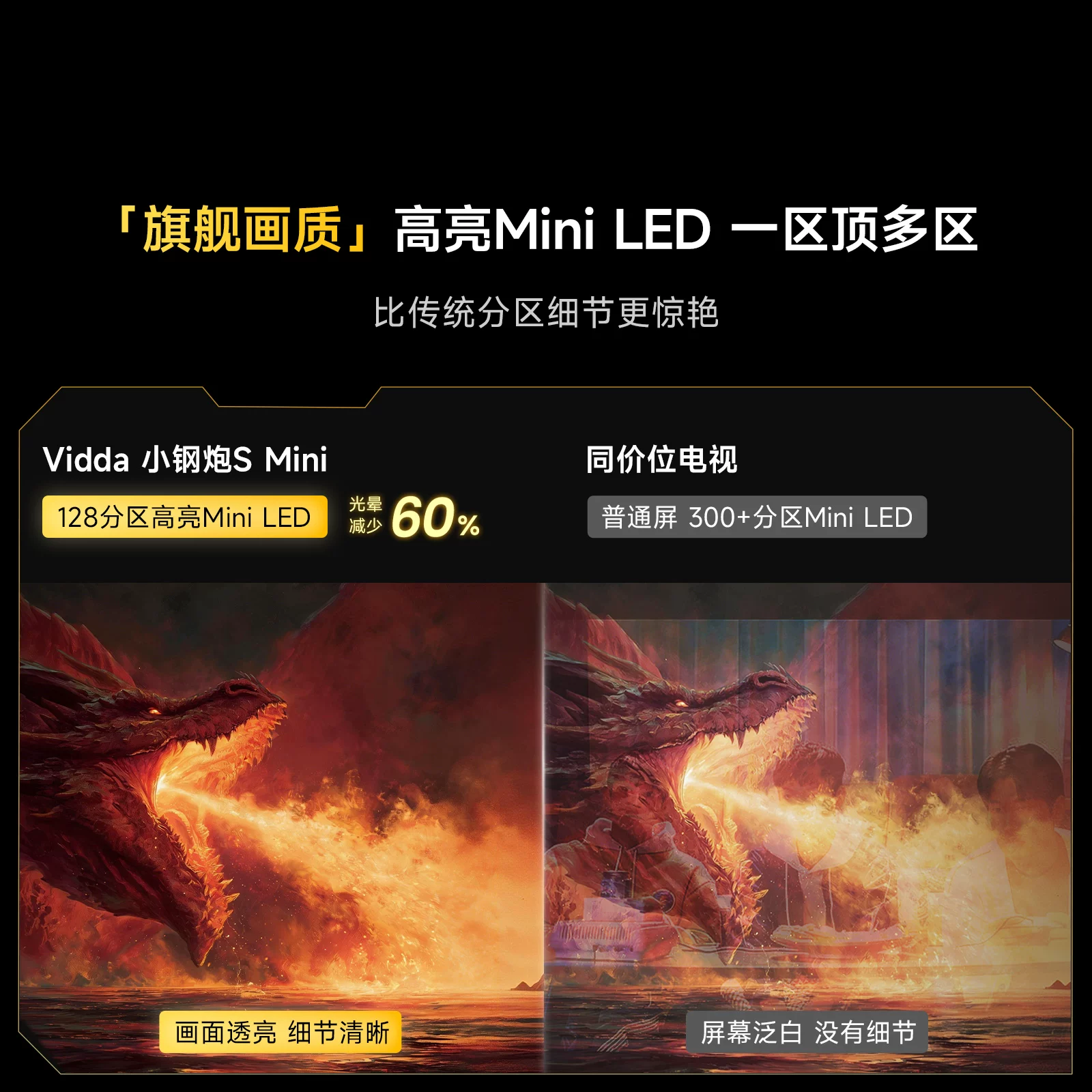 Vidda小钢炮S Mini系列液晶电视 1930.92元 - 86线报