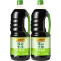 李锦记 酱油薄盐生抽1.52kg*2 券后19.8元 图片 1