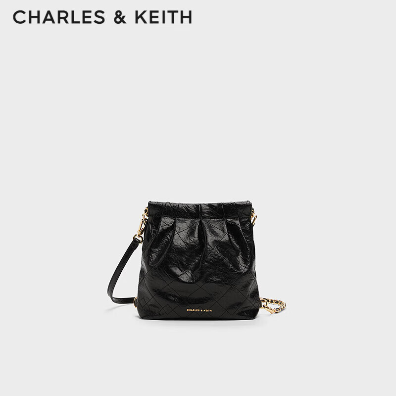 CHARLES & KEITH迷你菱格链条女士单肩包小包 441.81元 - 86线报