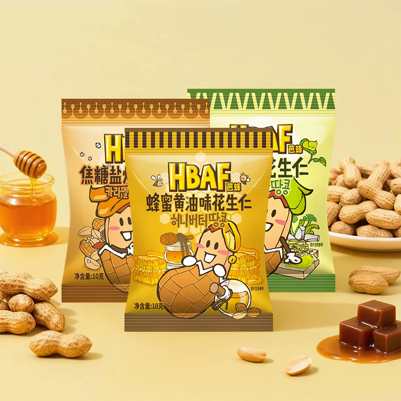芭峰芭蜂蜂蜜黄油味扁桃仁10g*15包 35.9元 - 86线报
