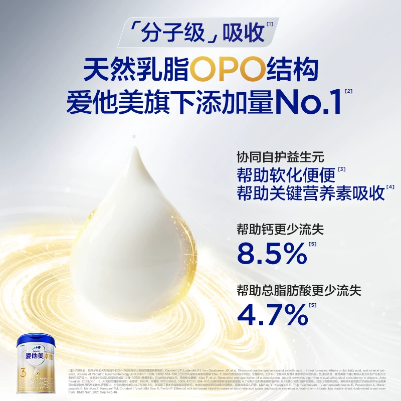爱他美卓傲幼儿配方奶粉3段(12-36月龄)800g 306.48元 - 86线报 爱他美卓傲幼儿配方奶粉3段(12-36月龄)800g 306.48元 - 86线报