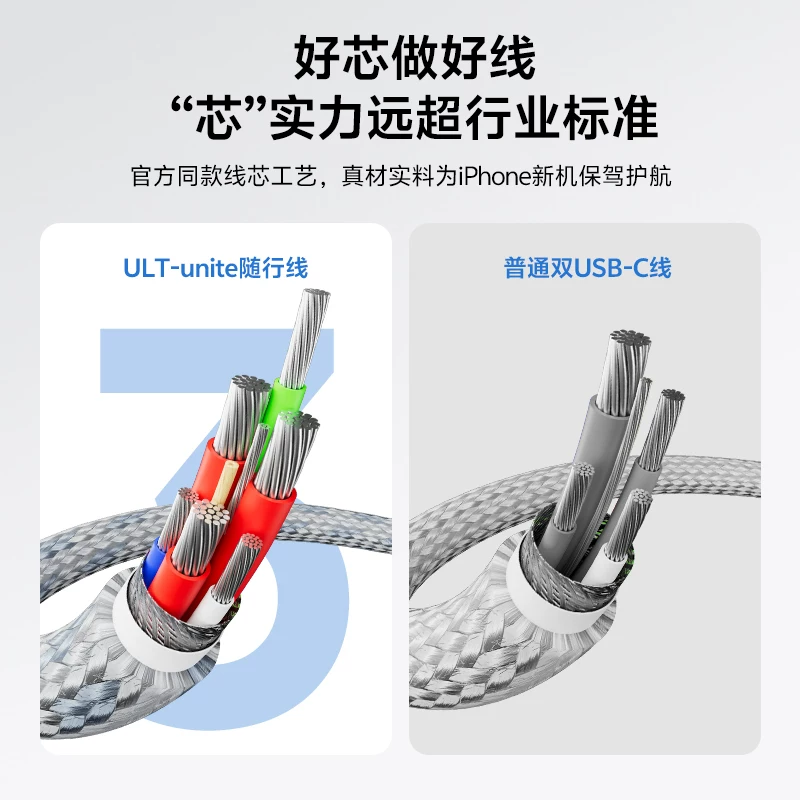 ULT-unite随形充电数据线PD60W1.2 19.79元 - 86线报