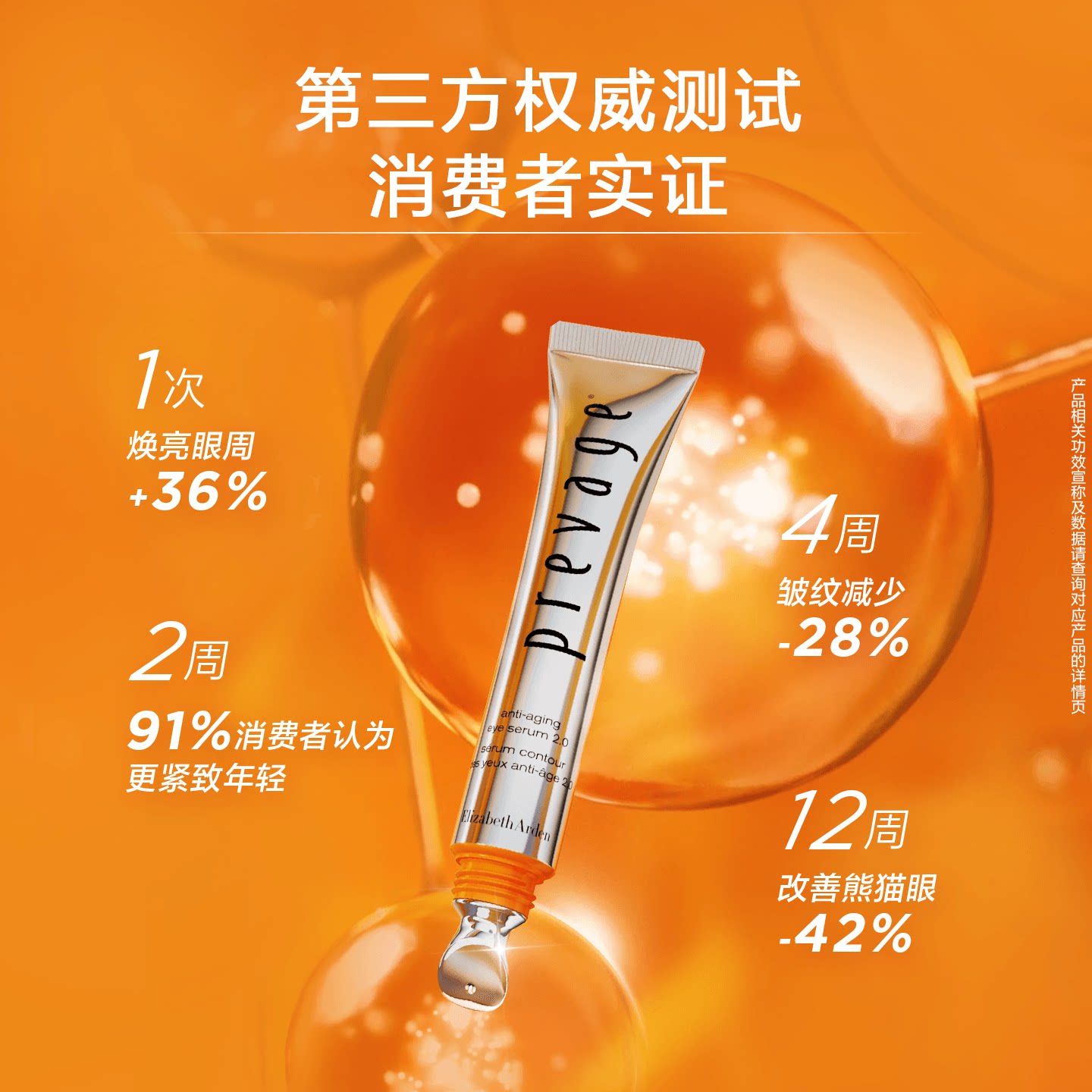 伊丽莎白雅顿橘灿眼霜2.0提亮肤色加护抗氧艾地苯淡纹 610元 - 86线报
