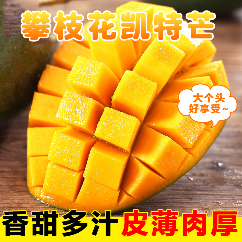 熊猫鸟攀枝花凯特芒5斤中果单果250g以上 16.8元 - 86线报