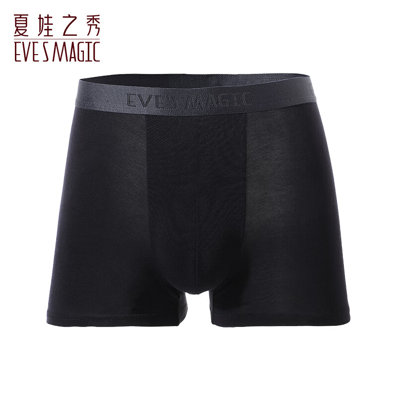 夏娃之秀K2042吸湿排汗黑色L男士平角内裤 8.72元 - 线报酷