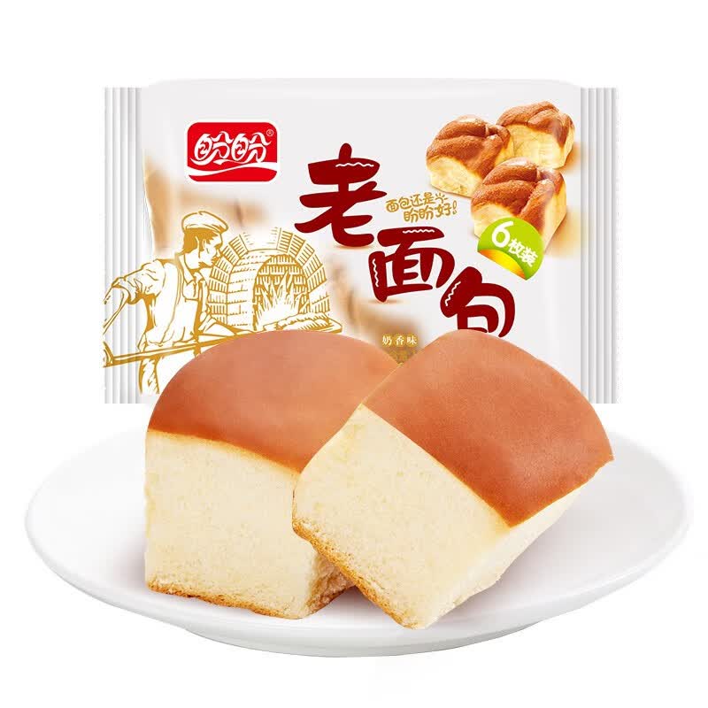 盼盼老面包奶香味6枚155g 1.9元 - 86线报 盼盼老面包奶香味6枚155g 1.9元 - 86线报