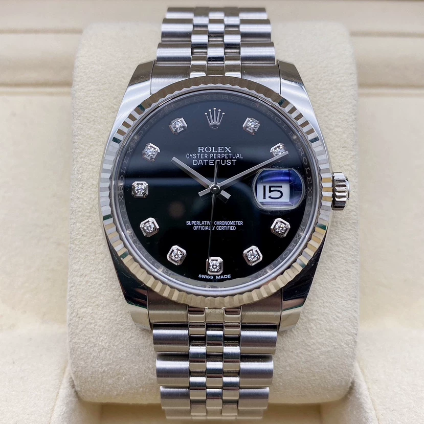 ROLEX日志型男士自动机械表116234-0084精致通勤 66960元 - 86线报