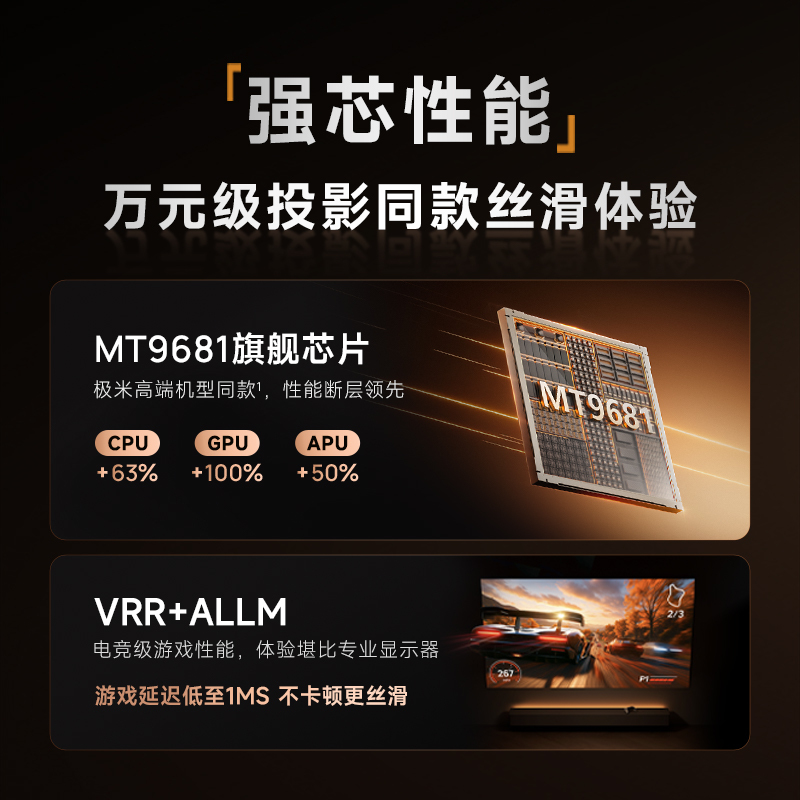 极米投影仪Z9X 4K旗舰版 3999元 - 86线报